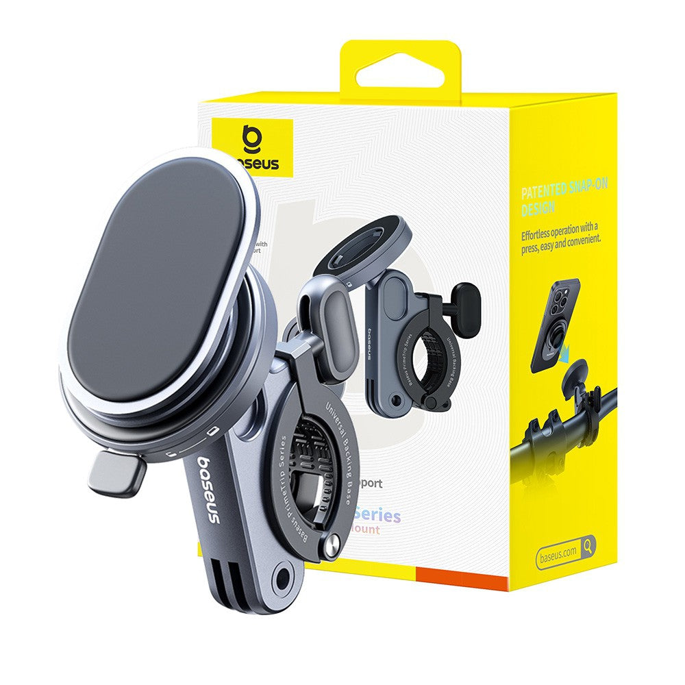 Baseus PrimeTrip Series Stick-on Type Bike Phone Mount-Cosmic Black
