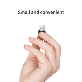 Baseus Mini Type-C Female to USB Male Adapter Converter Black