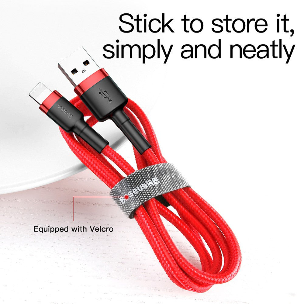 Baseus Cafule Cable USB For iP 2.4A 0.5m