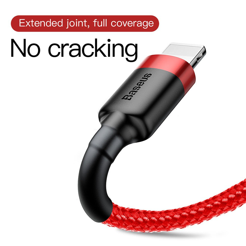 Baseus Cafule Cable USB For iP 2.4A 0.5m
