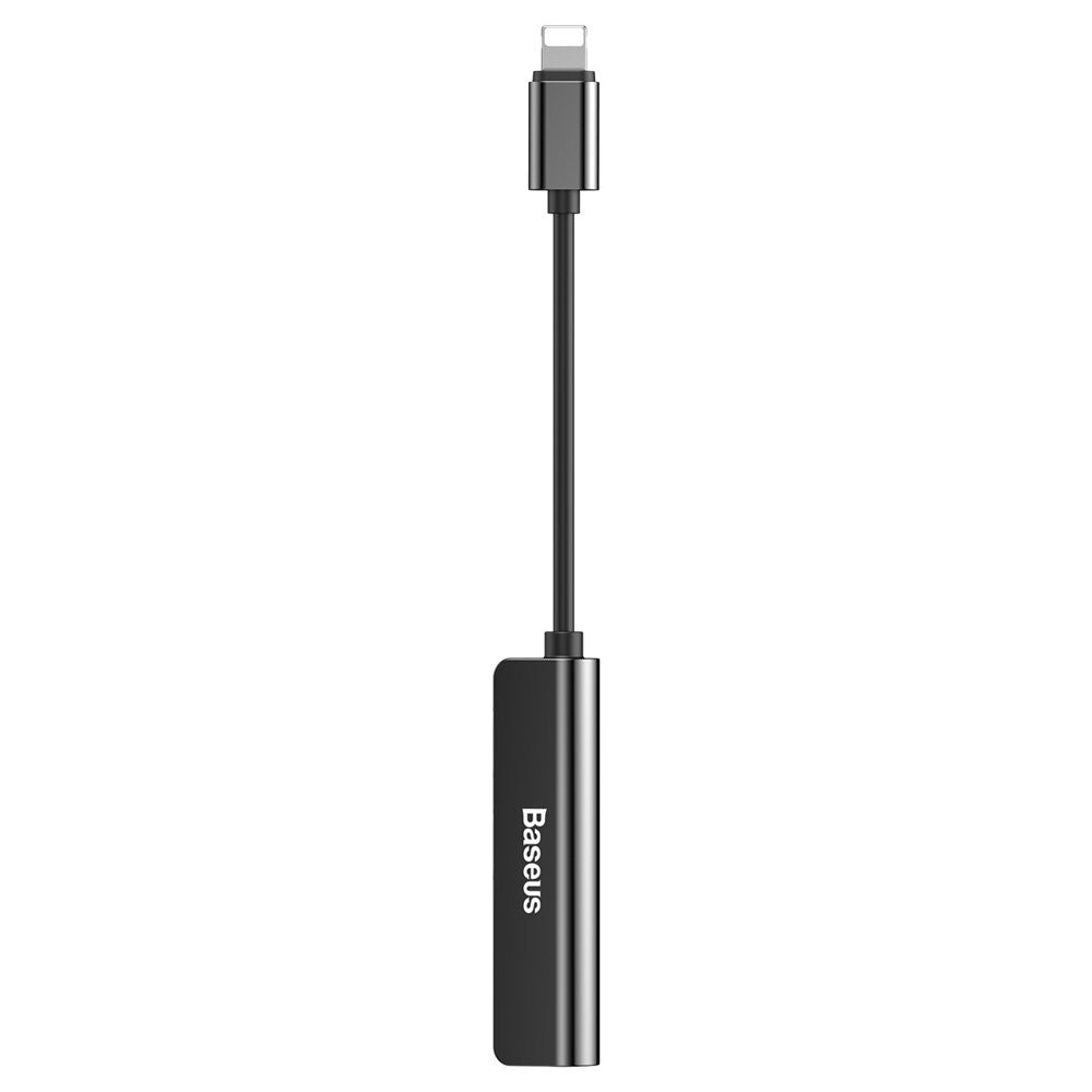 Baseus 3-in-1 iP Male to Dual iP & 3.5mm Female Adapter L52