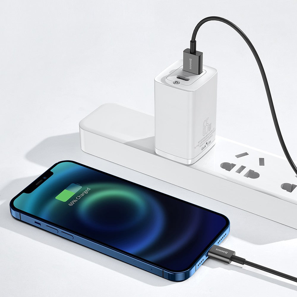 Baseus Superior Series Fast Charging Data Cable USB to iP 2.4A 0.25/1/1.5/2m