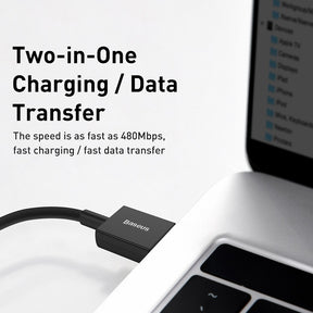 Baseus Superior Series Fast Charging Data Cable USB to iP 2.4A 0.25/1/1.5/2m