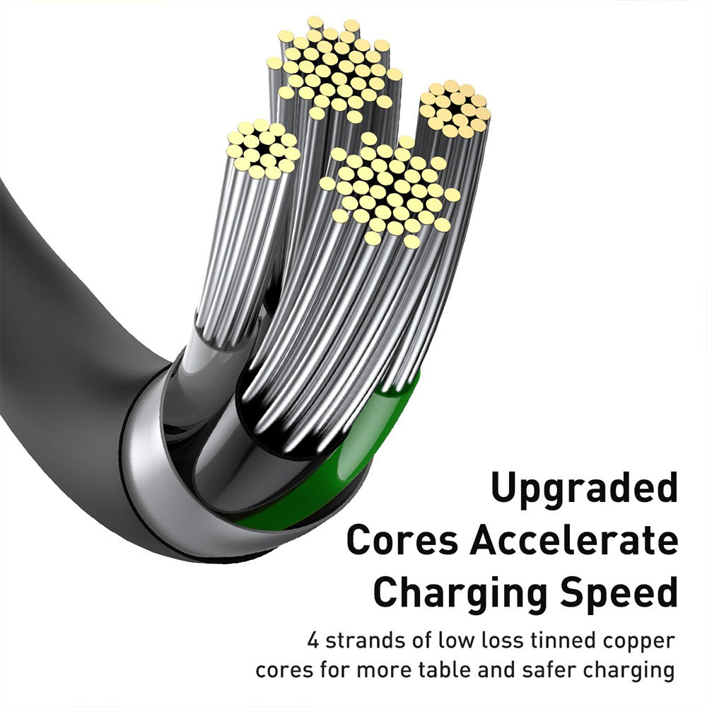 Baseus Superior Series Fast Charging Data Cable USB to iP 2.4A 0.25/1/1.5/2m