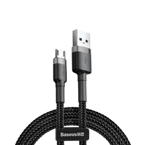 Baseus Cafule Double Side Insertion Micro USB Charging Cable 1.5/2.4A-1/2m