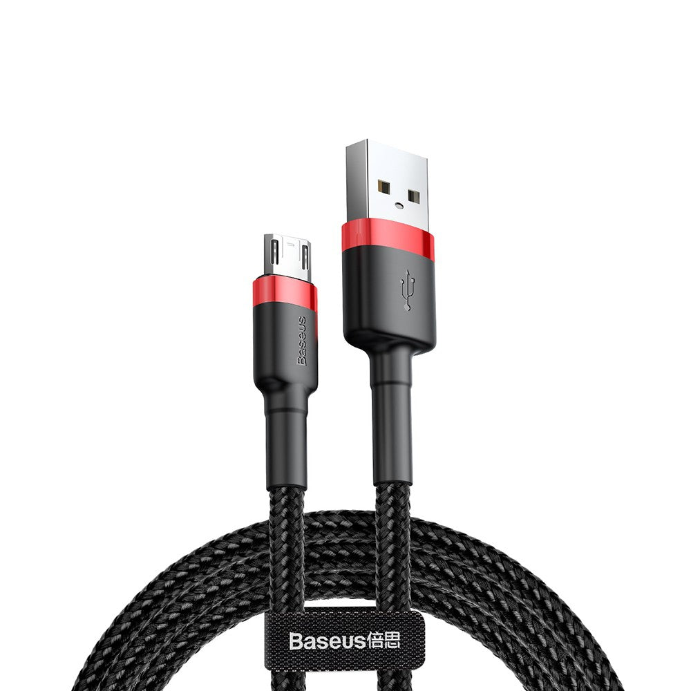Baseus Cafule Double Side Insertion Micro USB Charging Cable 1.5/2.4A-1/2m
