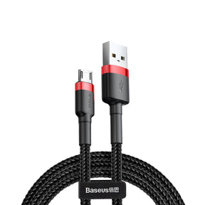 Baseus Cafule Double Side Insertion Micro USB Charging Cable 1.5/2.4A-1/2m