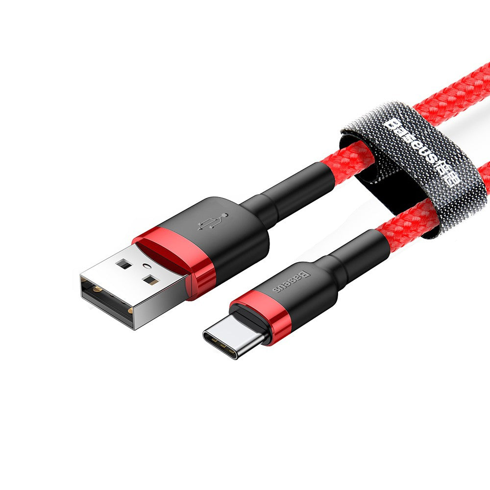 Baseus Cafule Fast Charge USB Data Charging Cable USB to Type-C 3A 0.5M
