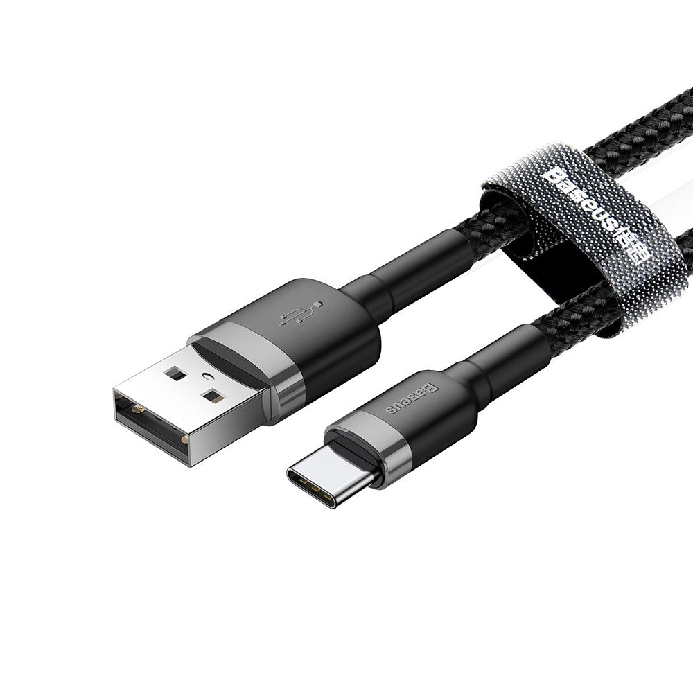 Baseus Cafule Fast Charge USB Data Charging Cable USB to Type-C 3A 0.5M