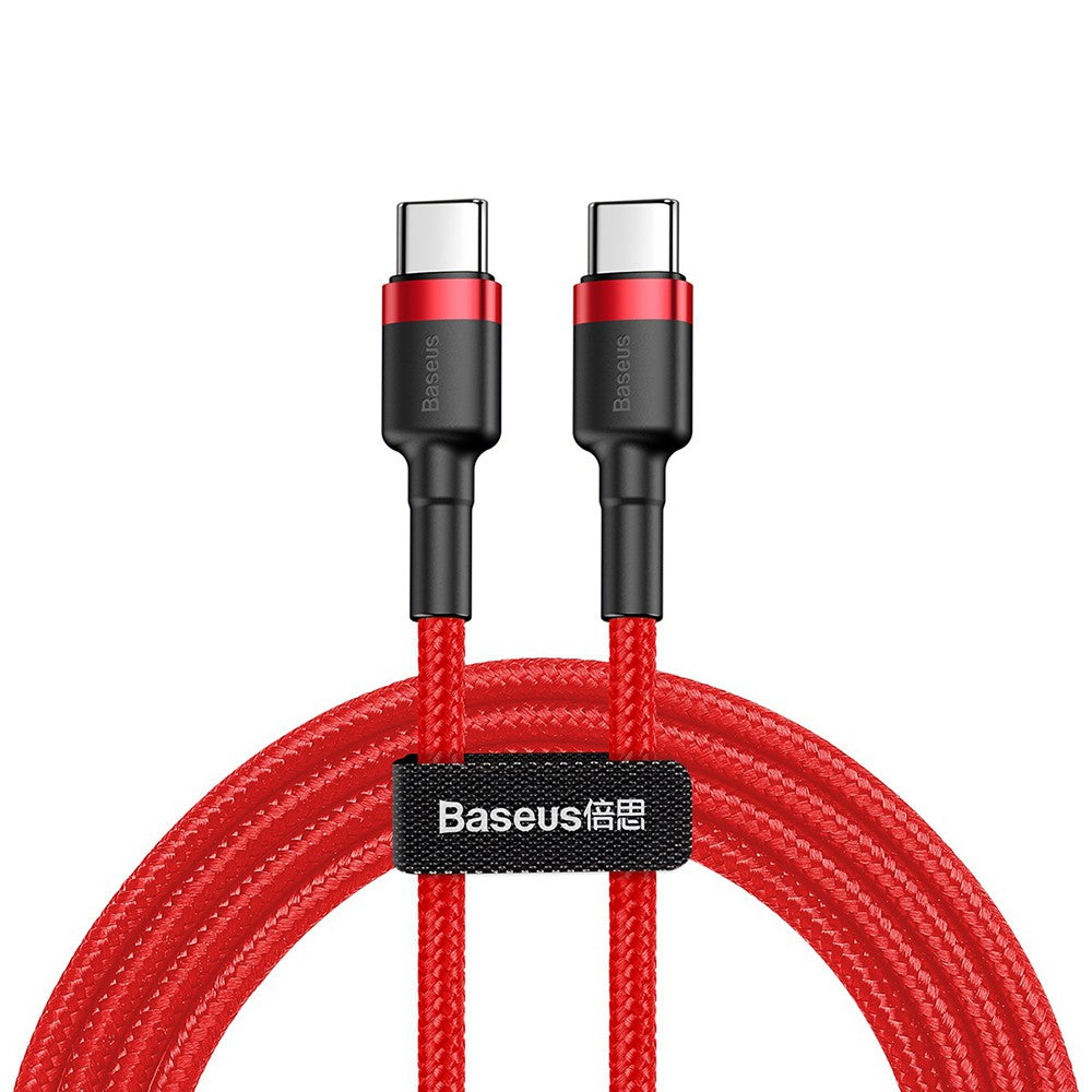 Baseus Cafule PD2.0 60W Flash Charging Type-C to Type-C Cable (20V 3A) 1/2m Compatible for iPhone 15 Series