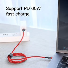 Baseus Cafule PD2.0 60W Flash Charging Type-C to Type-C Cable (20V 3A) 1/2m Compatible for iPhone 15 Series