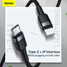 Baseus Cafule Cable Type-C to iP PD 20W 1m