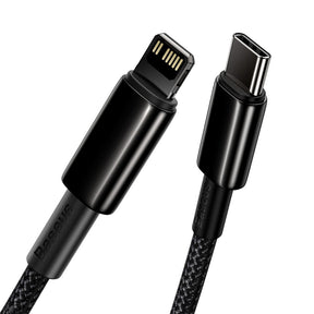 Baseus Tungsten Gold Fast Charging Data Cable Type-C to iP PD 20W 1/2M