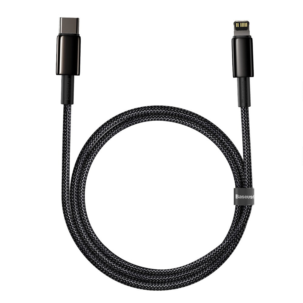 Baseus Tungsten Gold Fast Charging Data Cable Type-C to iP PD 20W 1/2M