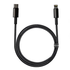 Baseus Tungsten Gold Fast Charging Data Cable Type-C to iP PD 20W 1/2M