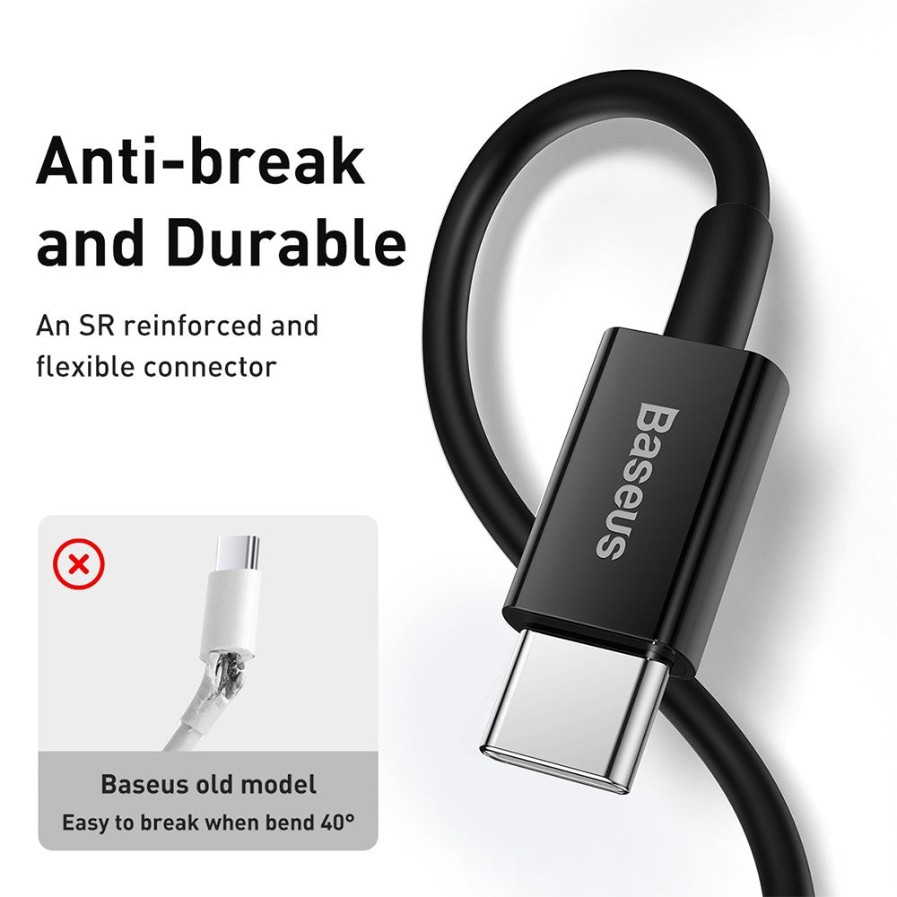 Baseus Superior Series Fast Charging Data Cable Type-C to iP PD 20W 1/1.5/2m