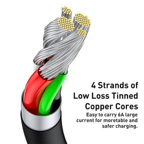 Baseus Superior Series Fast Charging Data Cable USB to Type-C 66W 1/2m