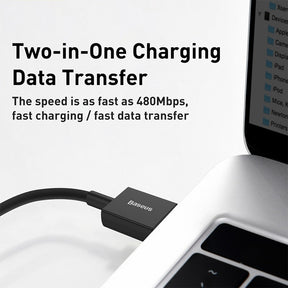 Baseus Superior Series Fast Charging Data Cable USB to Type-C 66W 1/2m