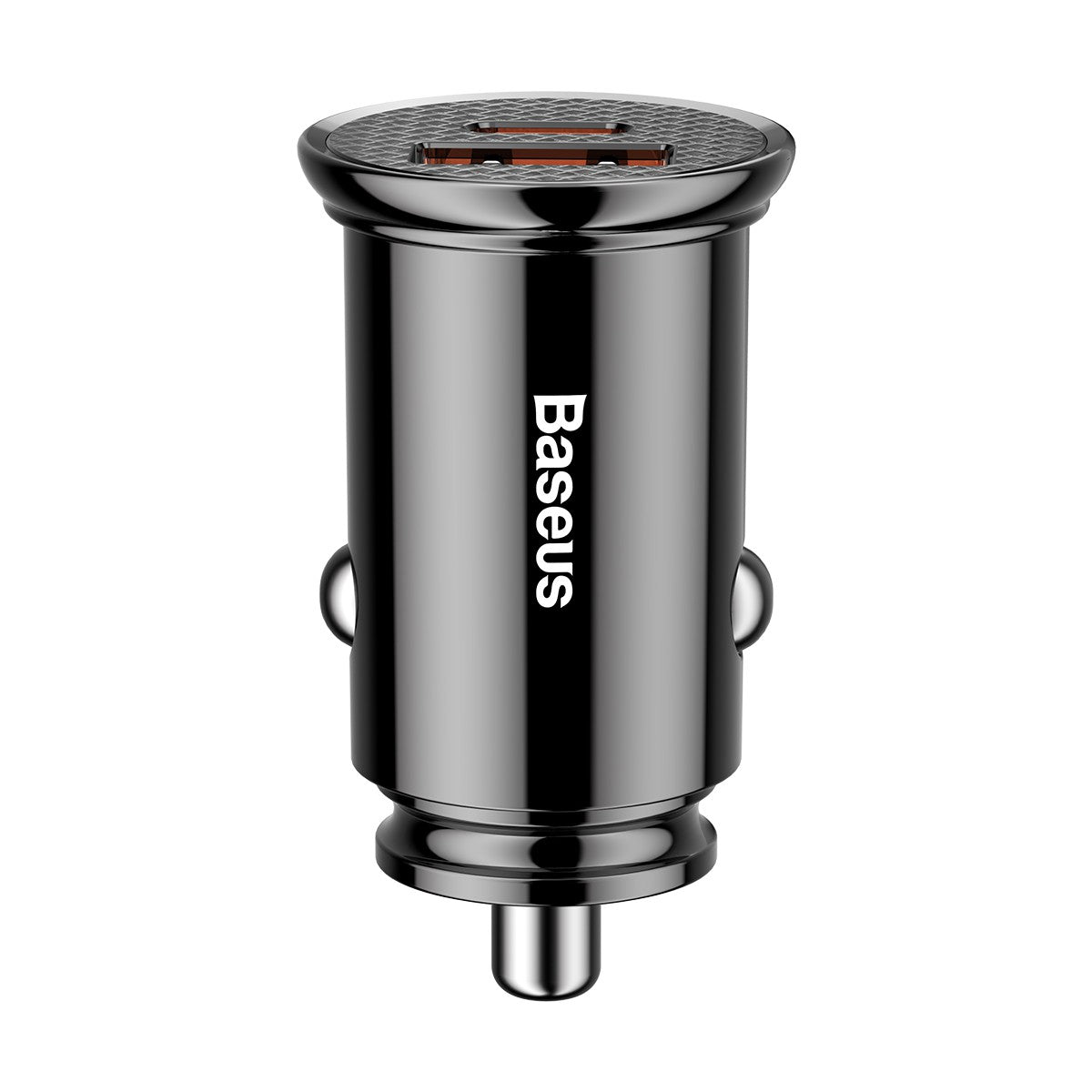 Baseus Circular Plastic A+C 30W  PPS Car Charger-Black
