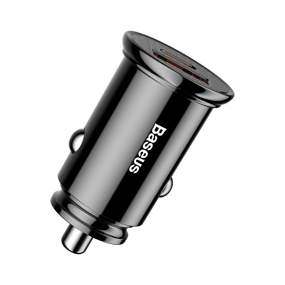 Baseus Circular Plastic A+C 30W  PPS Car Charger-Black