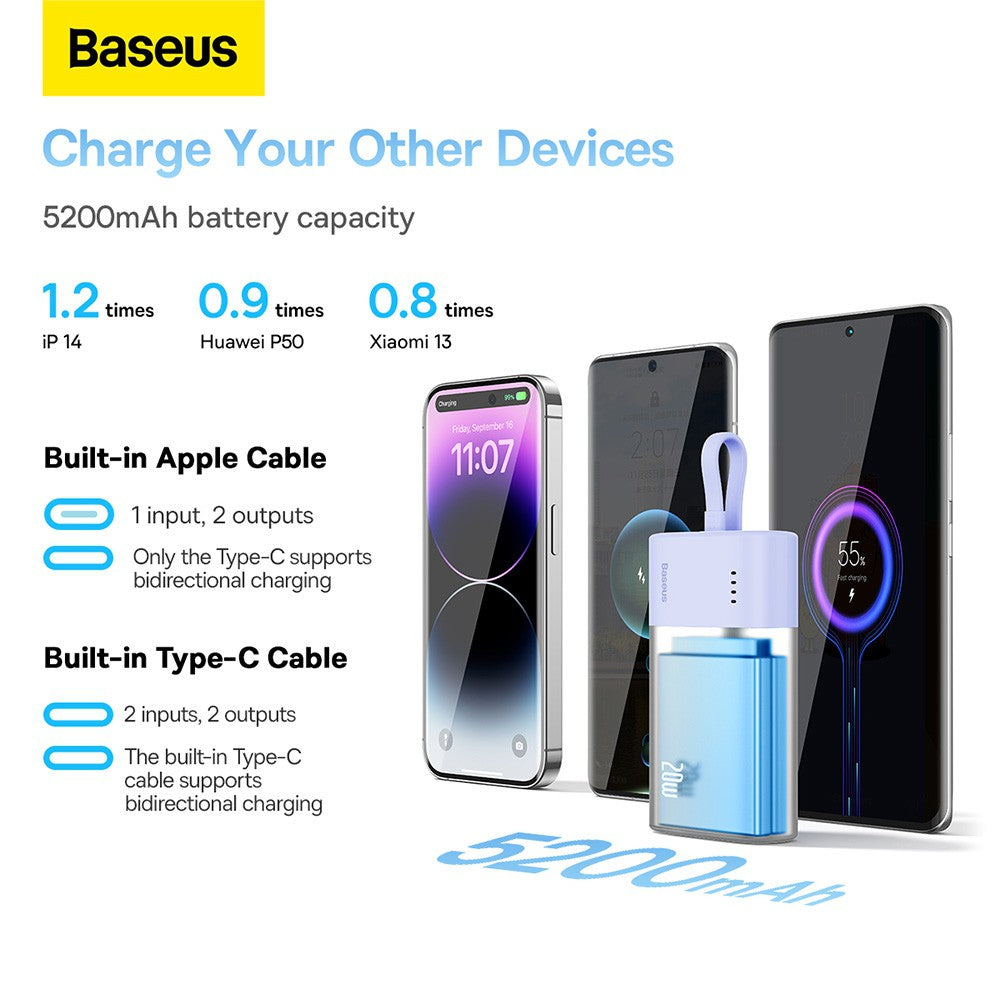 Baseus Popsicle Fast Charging Power Bank Type-C Edition 5200mAh 20W