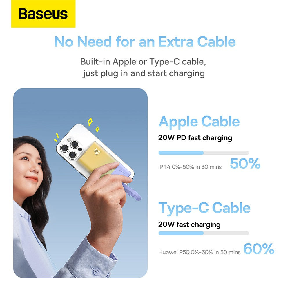 Baseus Popsicle Fast Charging Power Bank Type-C Edition 5200mAh 20W