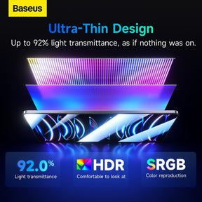 Baseus Crystalline Series HD Tempered-Glass Screen Protector for iPad Pro 13 (2024)