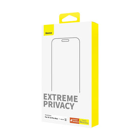 Baseus Diamond Series Privacy Protection All-Tempered-Glass For iPhone 14 Pro Max