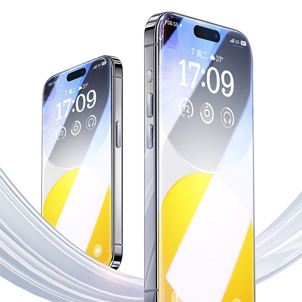 Baseus Diamond Series Full-Coverage HD Tempered Glass Screen Protector for iPhone 15/15 Pro/15 Plus/15Pro Max