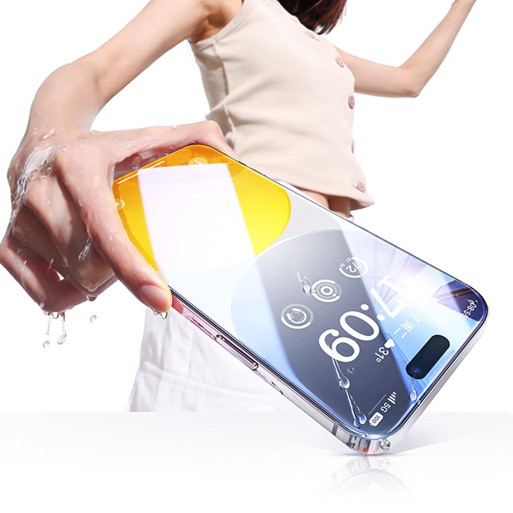 Baseus Diamond Series Full-Coverage HD Tempered Glass Screen Protector for iPhone 15/15 Pro/15 Plus/15Pro Max