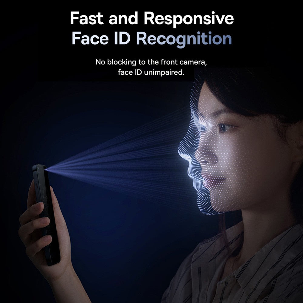 Baseus Diamond Series Full-Coverage Privacy Protection Tempered Glass Screen Protector for iPhone 15/15 Pro/15 Plus/15Pro Max