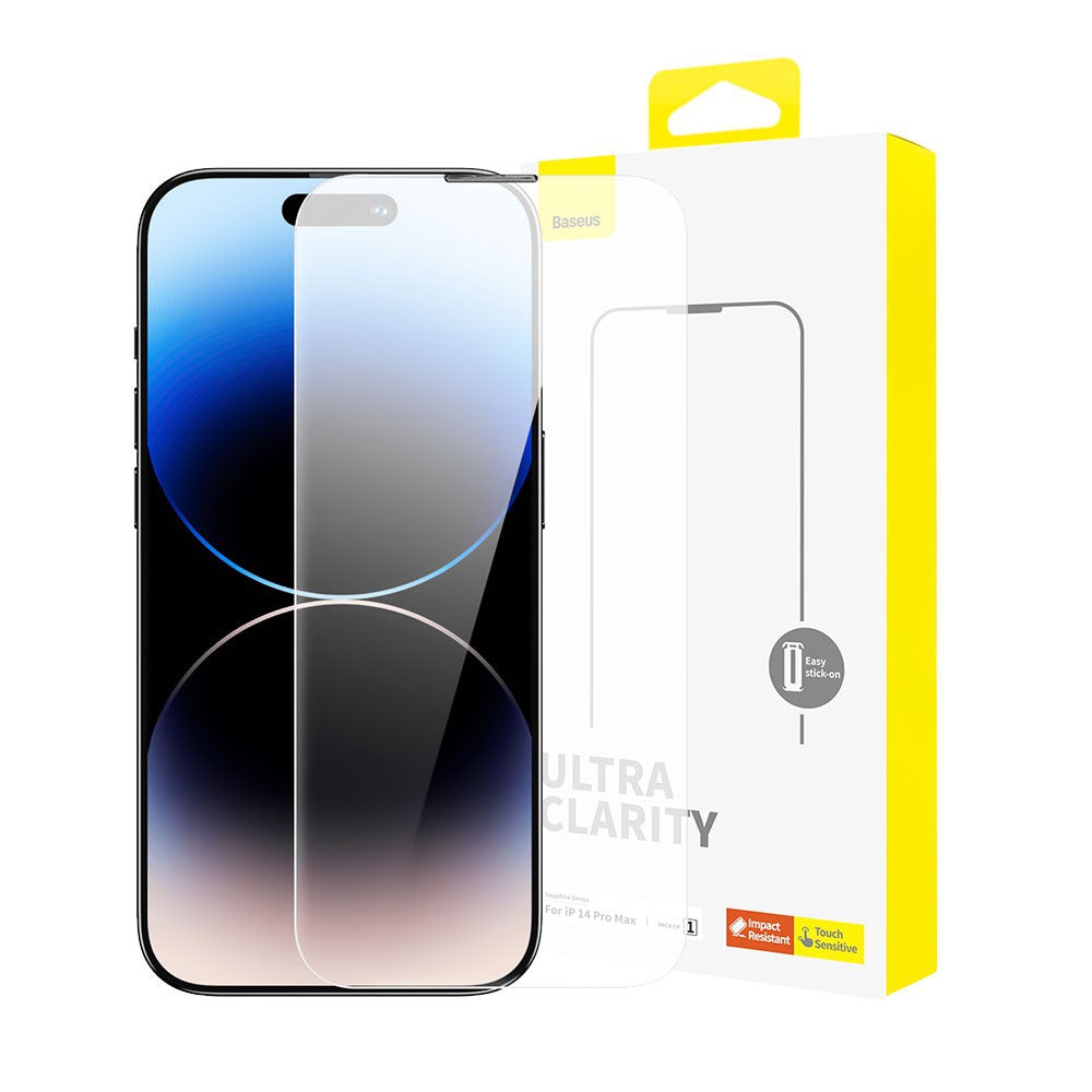 Baseus Diamond Series HD All-Tempered-Glass For iPhone 14 Pro