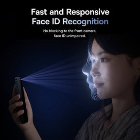 Baseus Sapphire Series Privacy Protection Tempered Glass Screen Protector (with Dust Filter) for iPhone 15/15 Pro/15 Plus/15Pro Max