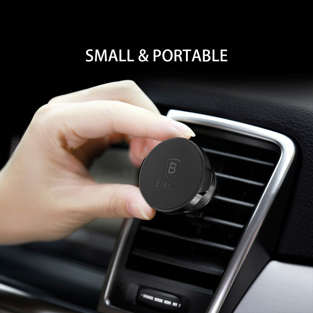 Baseus Small Ears Series Air Outlet Magnetic Bracket (Genuine Leather Type)