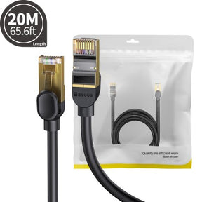 Baseus High Speed Seven Types of RJ45 10 Gigabit Network Cable 1/2/3/20/30M-Black