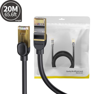 Baseus High Speed Seven Types of RJ45 10 Gigabit Network Cable 1/2/3/20/30M-Black