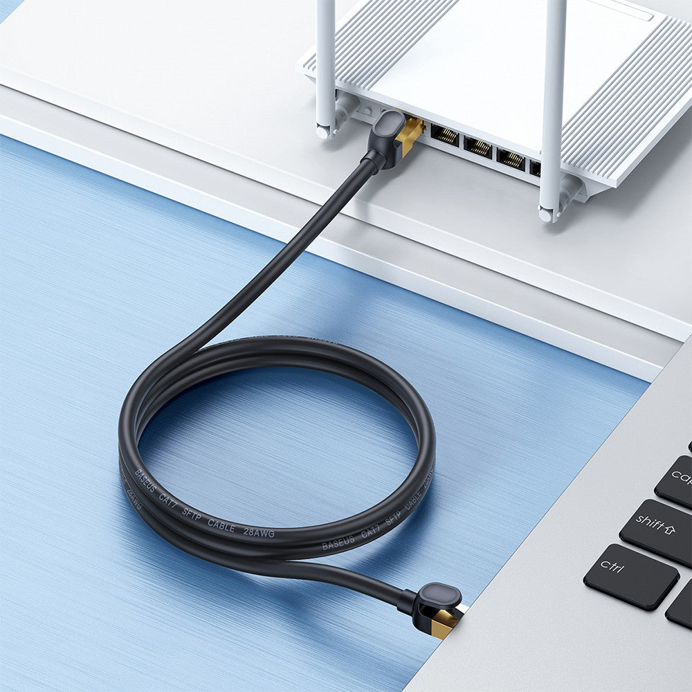 Baseus High Speed Seven Types of RJ45 10 Gigabit Network Cable 1/2/3/20/30M-Black