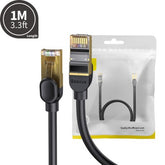 Baseus High Speed Seven Types of RJ45 10 Gigabit Network Cable 1/2/3/20/30M-Black