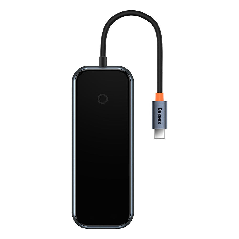 Baseus AcmeJoy 4-Port Type-C HUB Adapter (Type-C to USB3.0*4)-Dark Gray