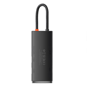 Baseus Hub Lite Series 6 Port Type-C HUB WKQX050001-Black